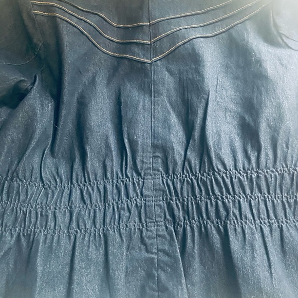 Joan Rivers Sz XS Dark Denim Cuffed 3/4 Sleeve Women’s Jacket - Picture 8 of 9